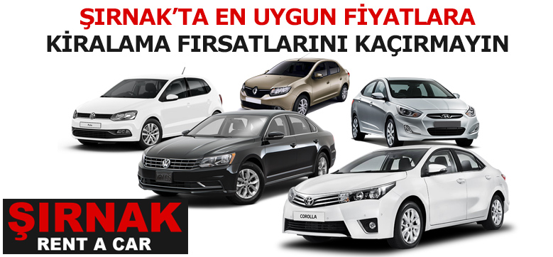 şırnak oto kiralama